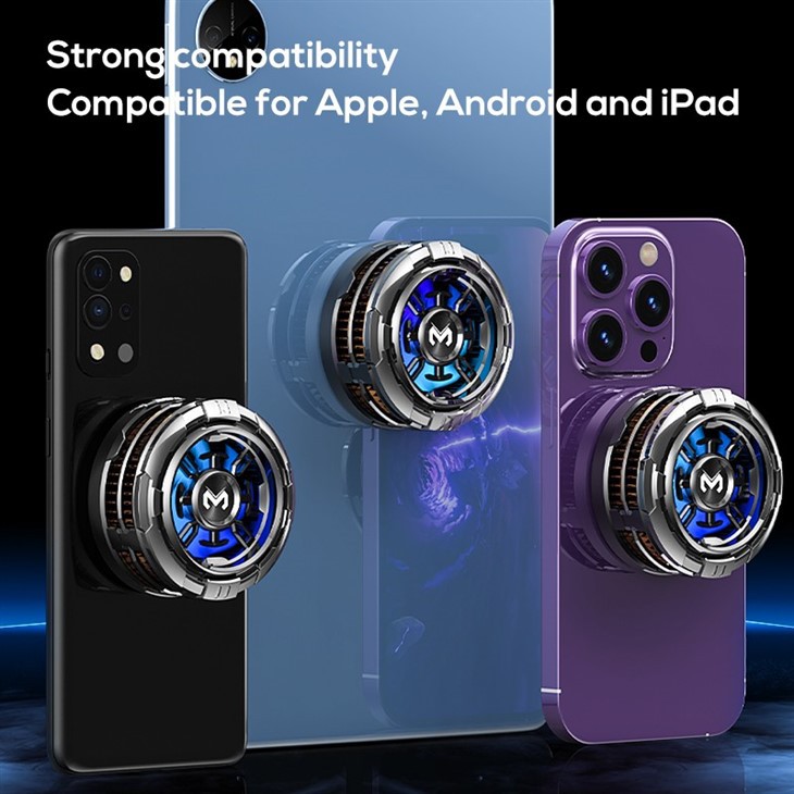 MEMO CX08 RGB Light Back Clip Magnetic Phone Cooler For Gaming best